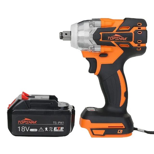 Parafusadeira Chave De Impacto Topshak Ts-pw1 Brushless 18v - Foto 2