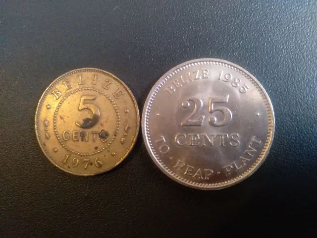 MOEDAS BELIZE
