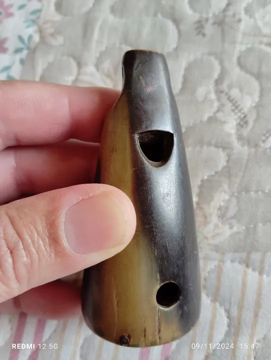 Antigo apito de osso (raríssimo)