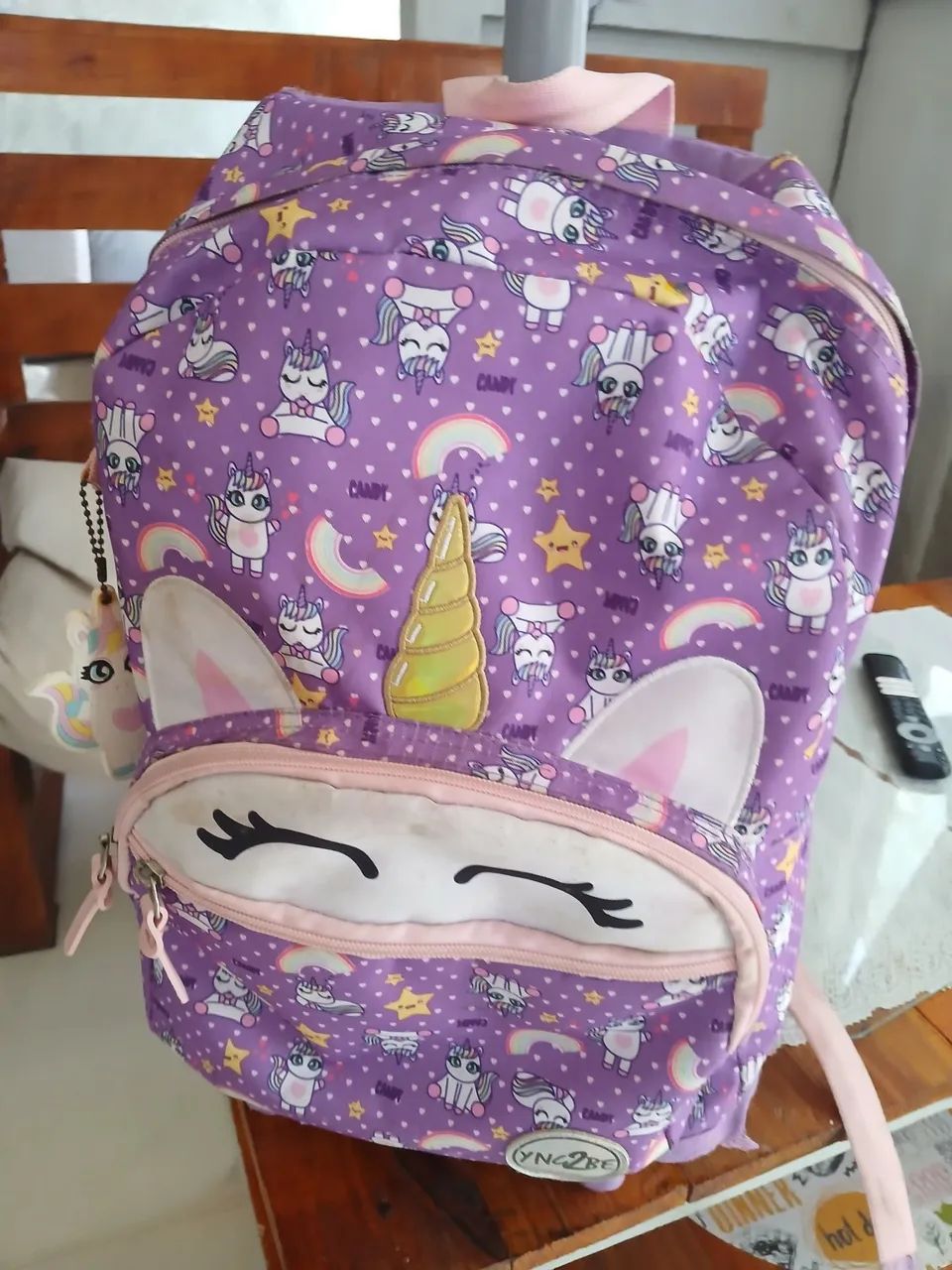 Kit Mochila de Rodinhas e lancheira
