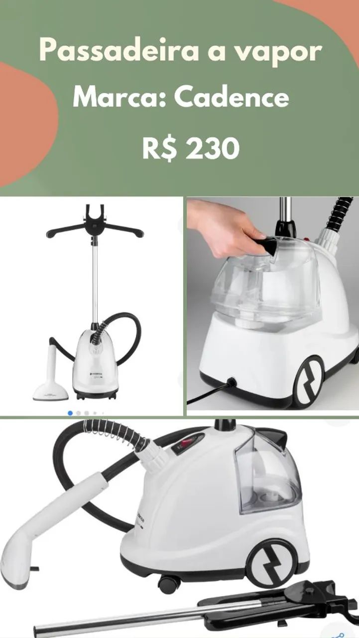 Passadeira a Vapor Cadence