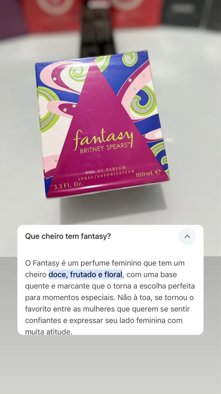 Perfume Fantasy 100ml Original  - Foto 2