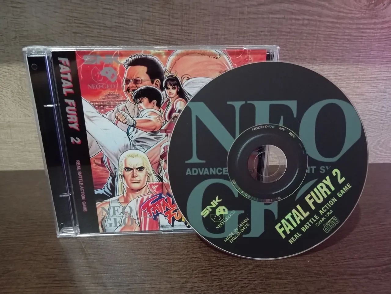 Coleção Fatal Fury para Neo Geo CD (REPRÔ) - LEIA  - Foto 3