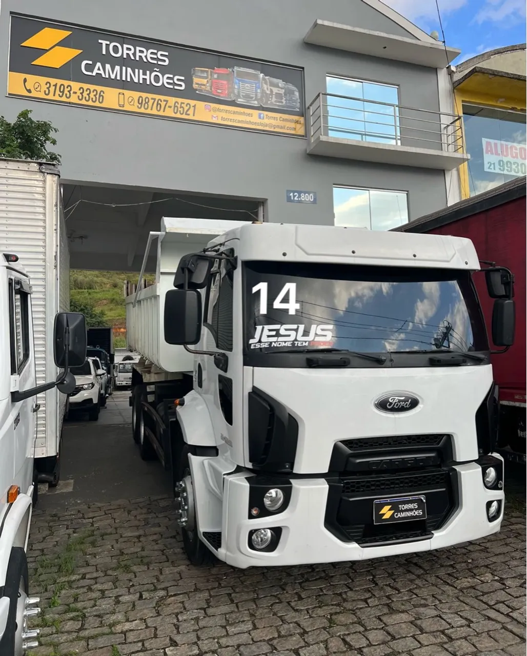 FORD CARGO 2429 2014 BASCULANTE CAÇAMBA