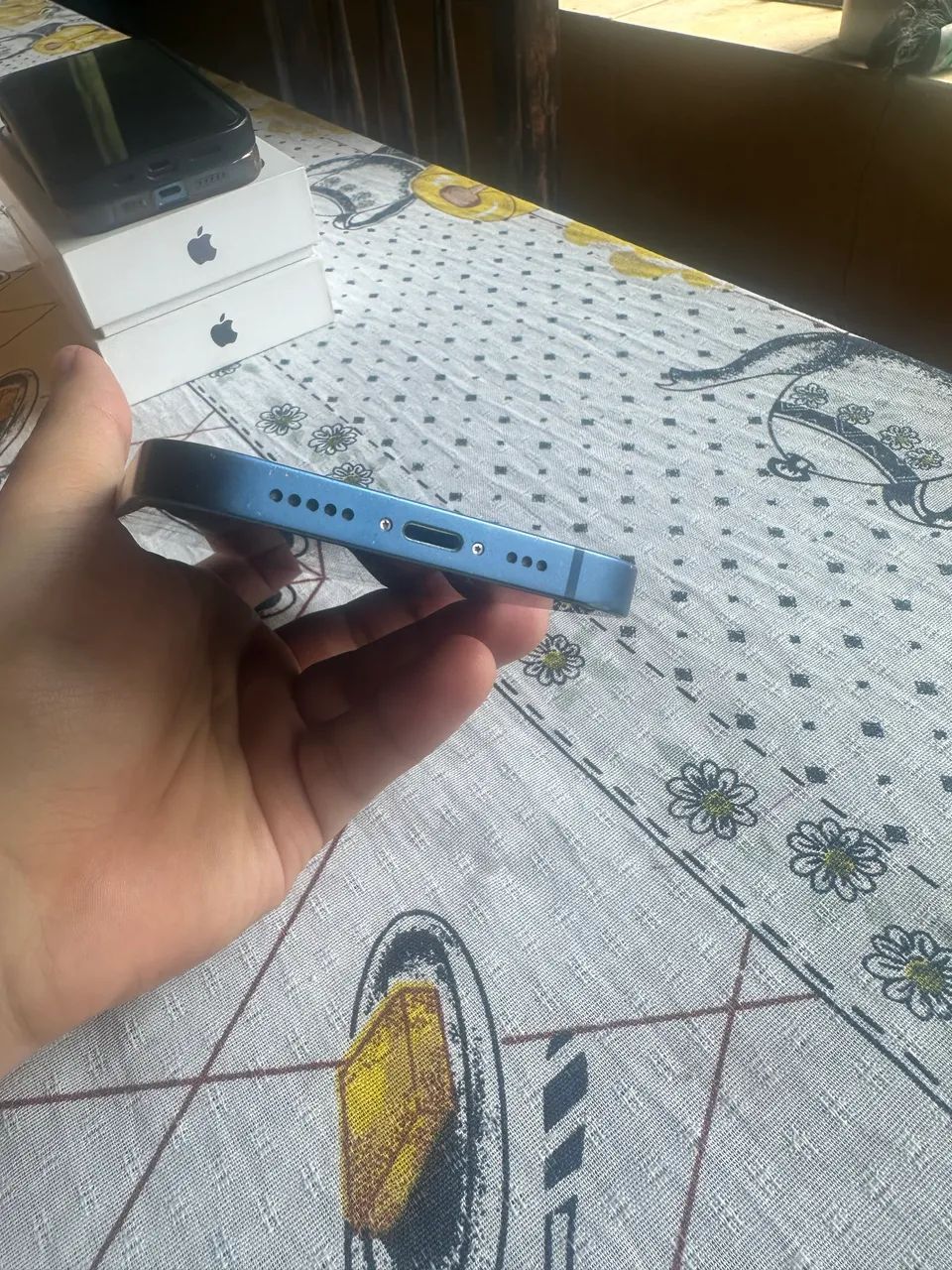 Iphone 13 128Gb Azul Aceito Troca Passo cartão - Foto 4