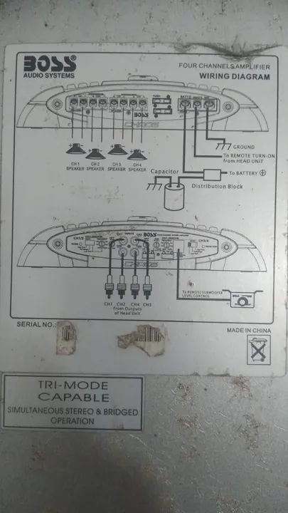 Modulo de Potência Boss CH1000 - 2400w - Foto 2
