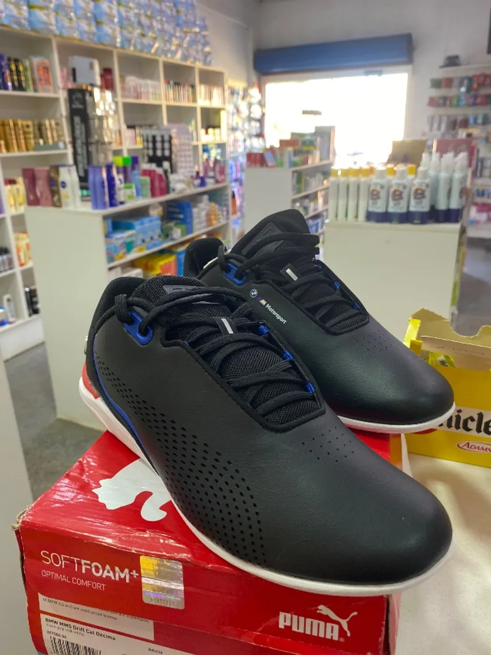Tênis masculino estilo sapatilha da marca PUMA BMW