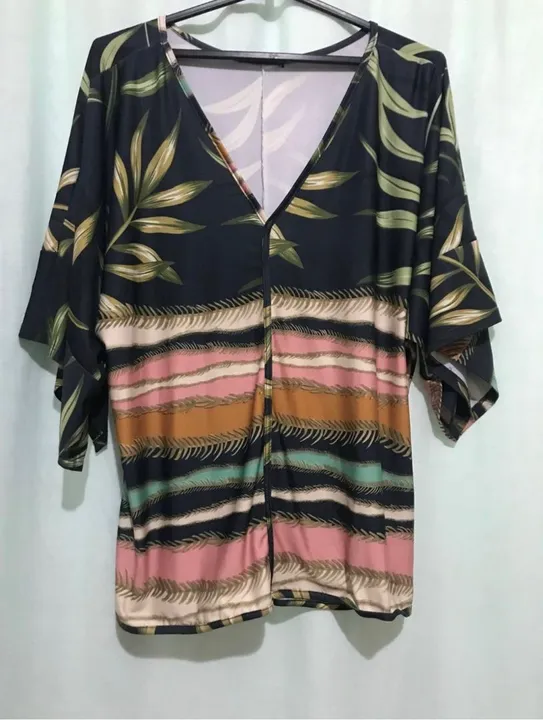 Blusa feminina estampada