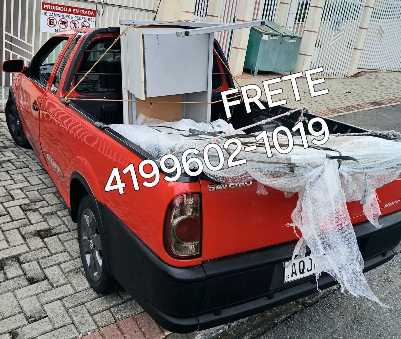 Frete - Caminhonete para Mudanças
