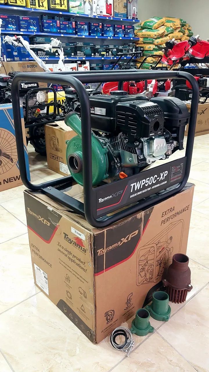 Motobomba centrífuga a gasolina 7hp 4T TWP50C-XP Toyama (Nova) - Foto 4