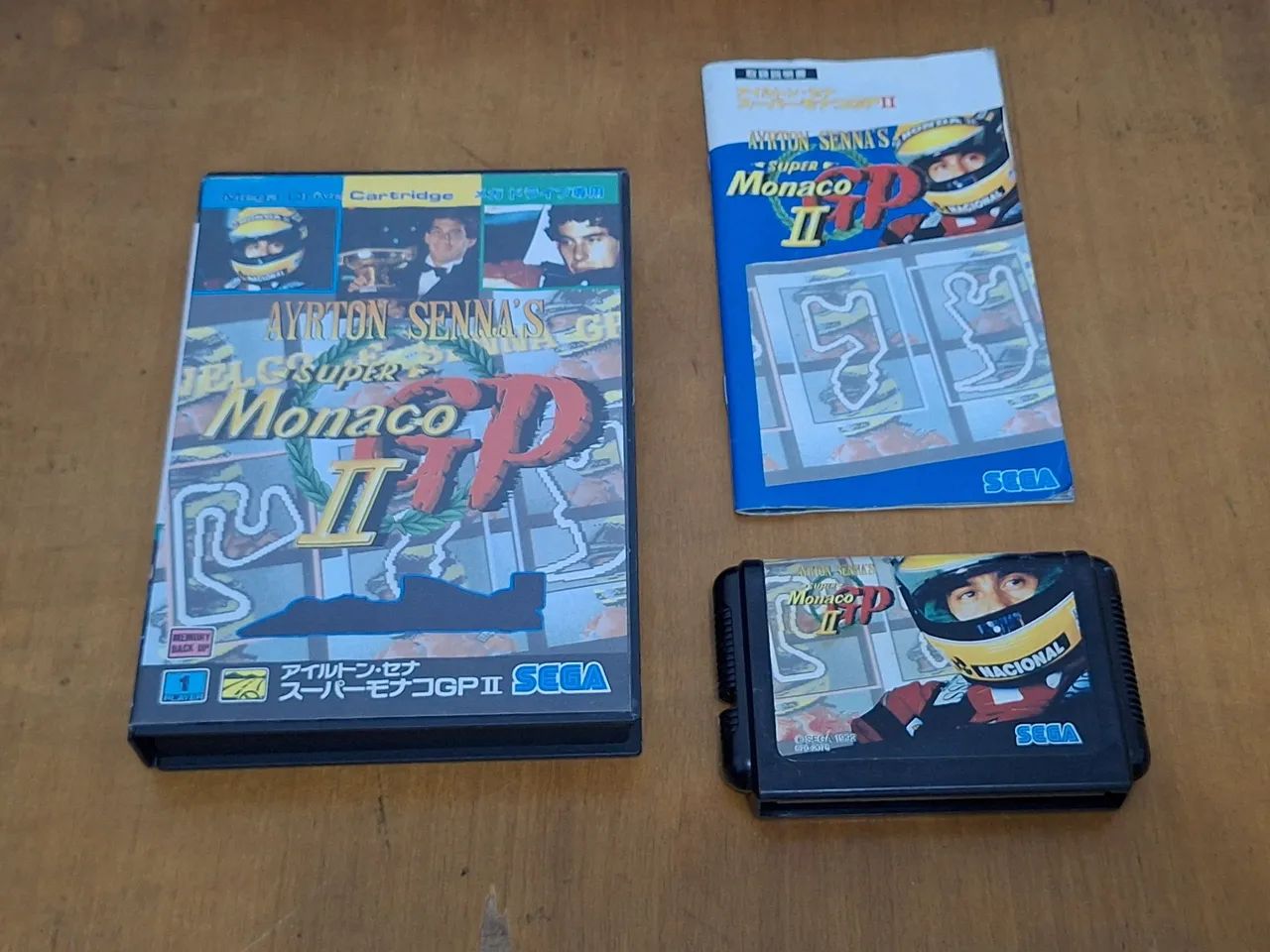 Ayrton Senna's Super Monaco GP II - Sega Mega Drive