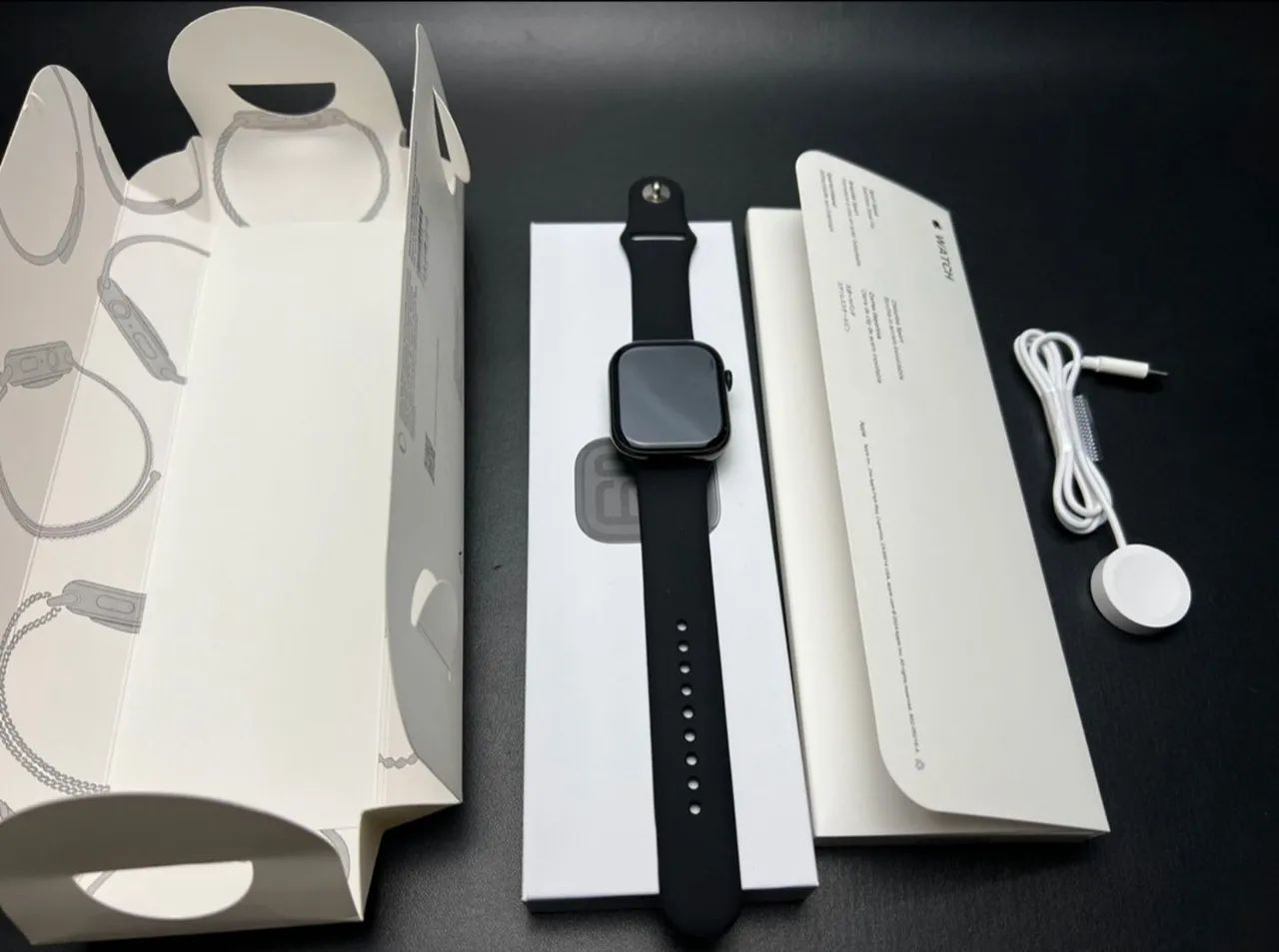 AppleWatch Series 10GPS 46mm Preto - Novo