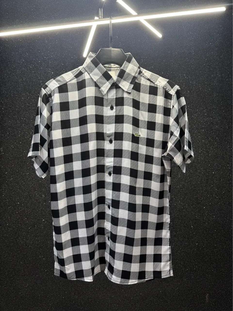 Camisa xadrez viscose