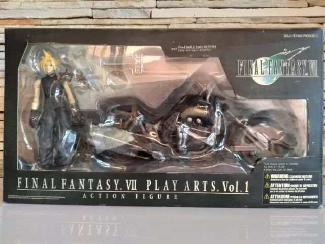 ACTION FIGURE MOTO DAYTONA FINAL FANTASY ITEM DE COLECIONADOR