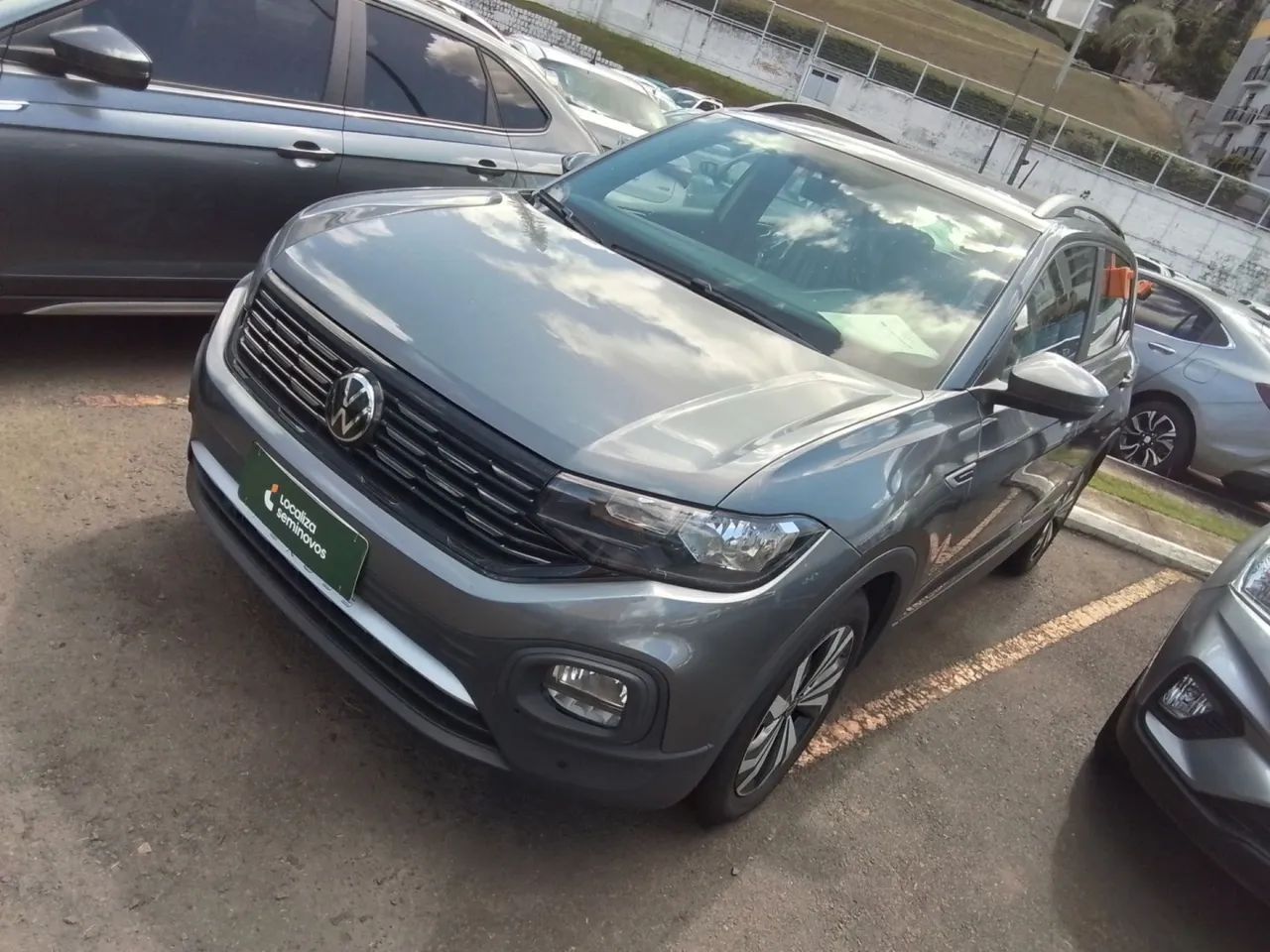 Volkswagen T-cross 2024 1.0 200 tsi total flex comfortline automático - Foto 2