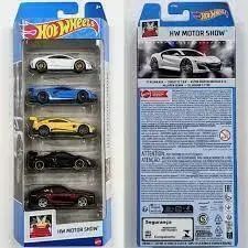 HOTWHEELS - PACK 5 HW MOTOR SHOW - HTV49