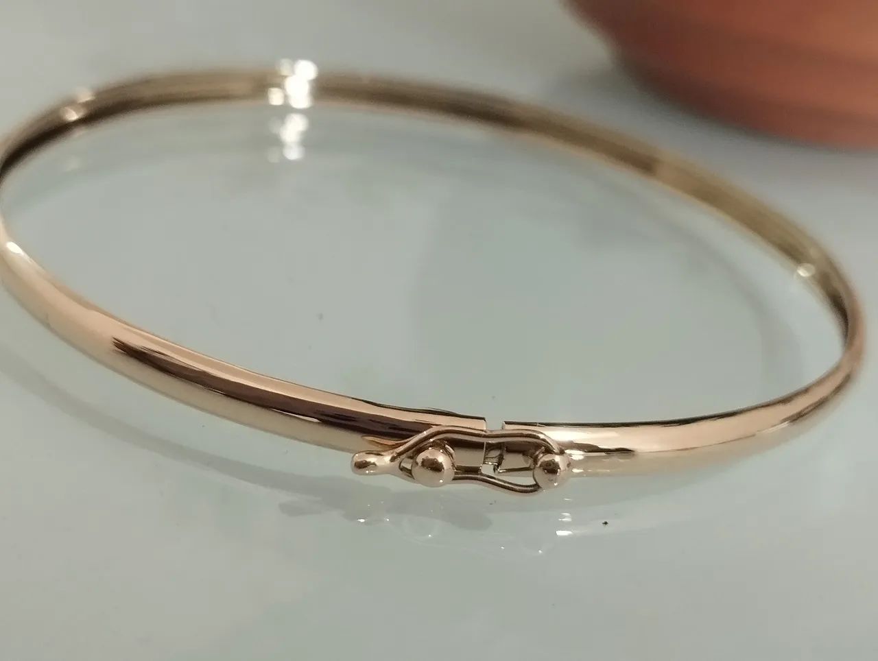 Bracelete em ouro 18k- Elegante e extremamente lindo - Foto 2