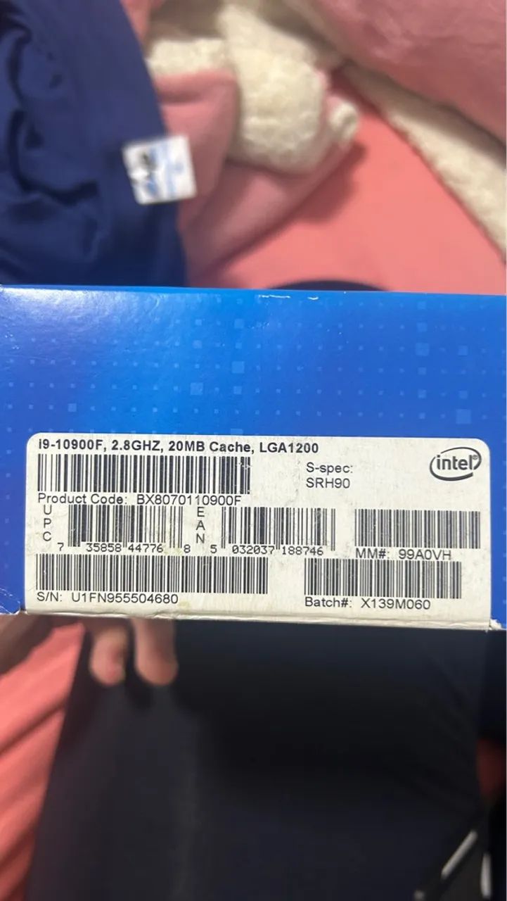 I9 10900F troco por processador inferior com volta