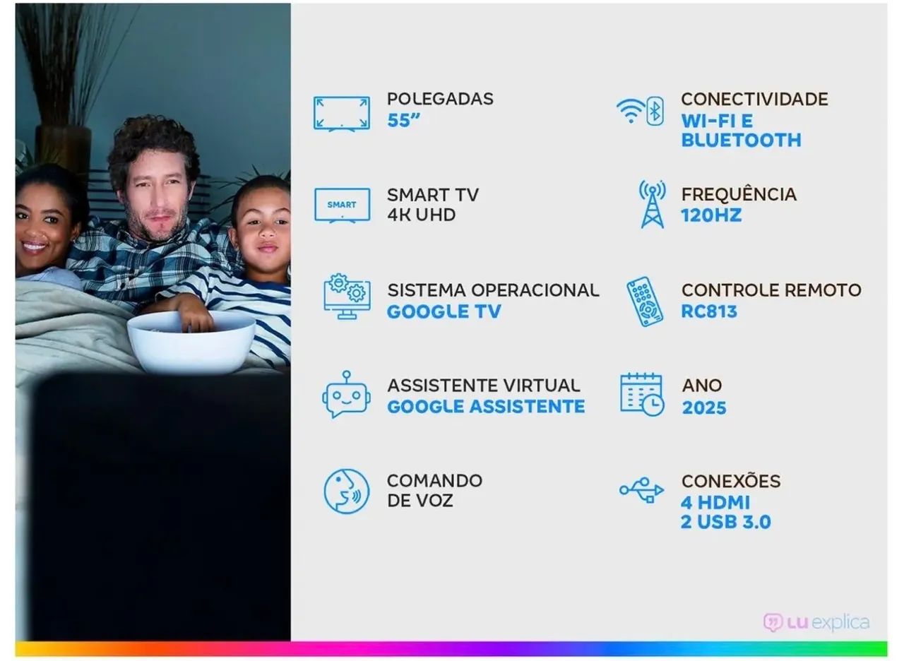 Tv TCL QDmini LED 55 polegadas - Foto 2