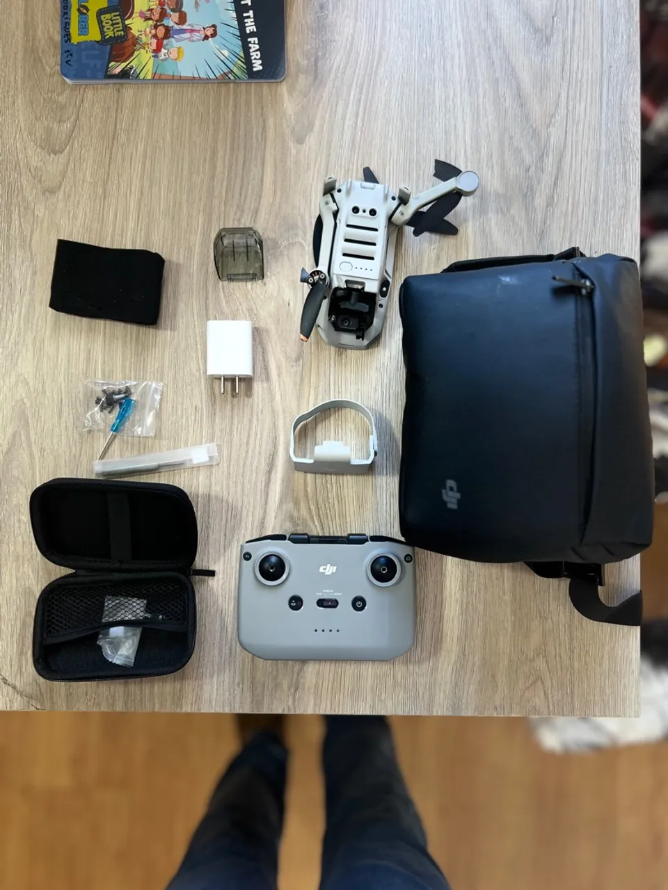 Drone para tirar peças com controle funcionando 