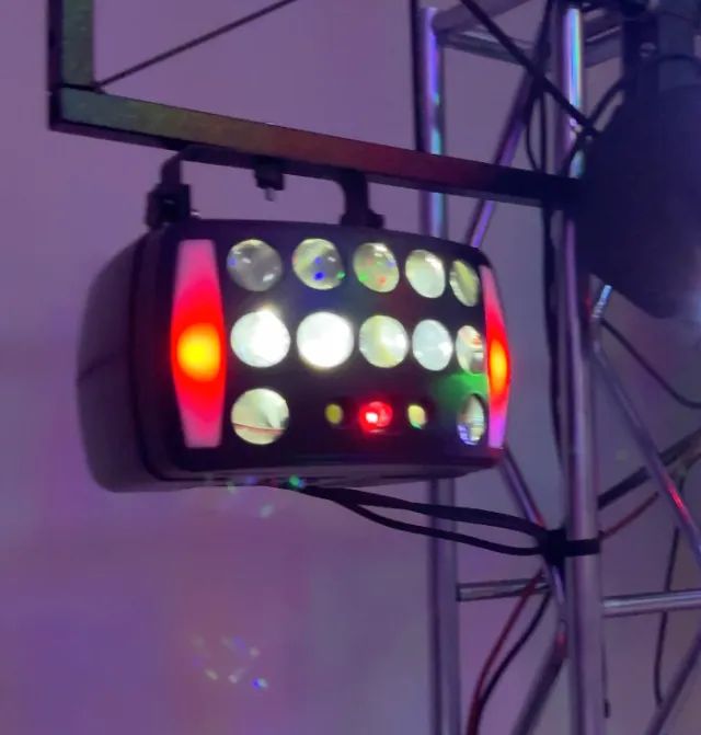 Alien controle remoto dmx rgbw led laser estroboscópico discoteca dj feixe ponto efeito