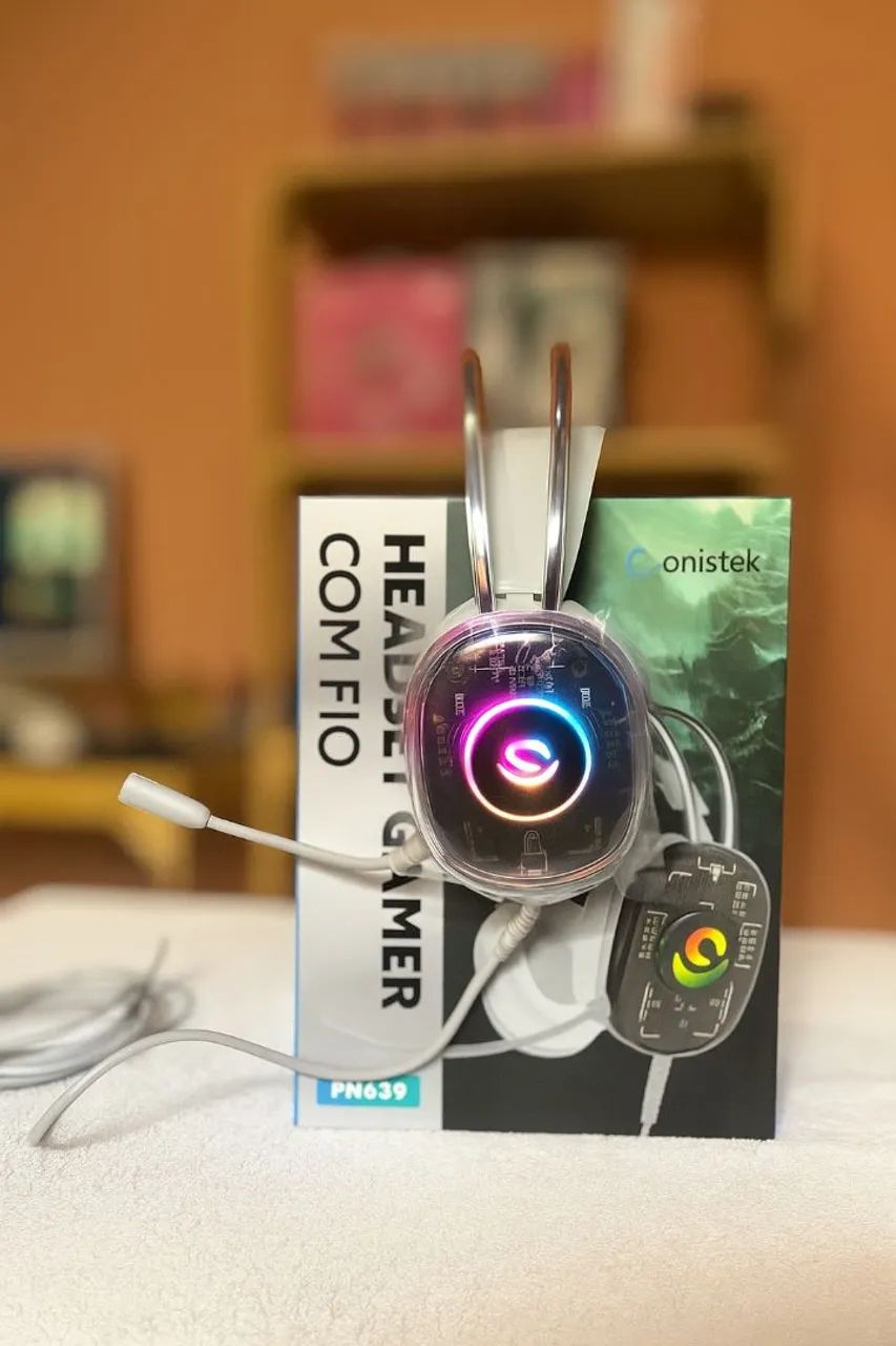 HEADSET GAMER ONISTEK com Microfone ? - Foto 2