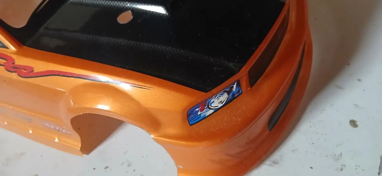 Bolha automodelo serve em tamiya e kyosho nova . Mustang gold . Unica na OLX 1/10 - Foto 5