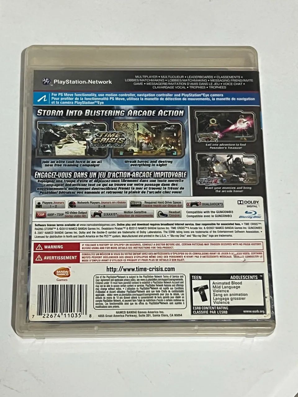 Time Crisis: Razing Storm - PS3 - Foto 2