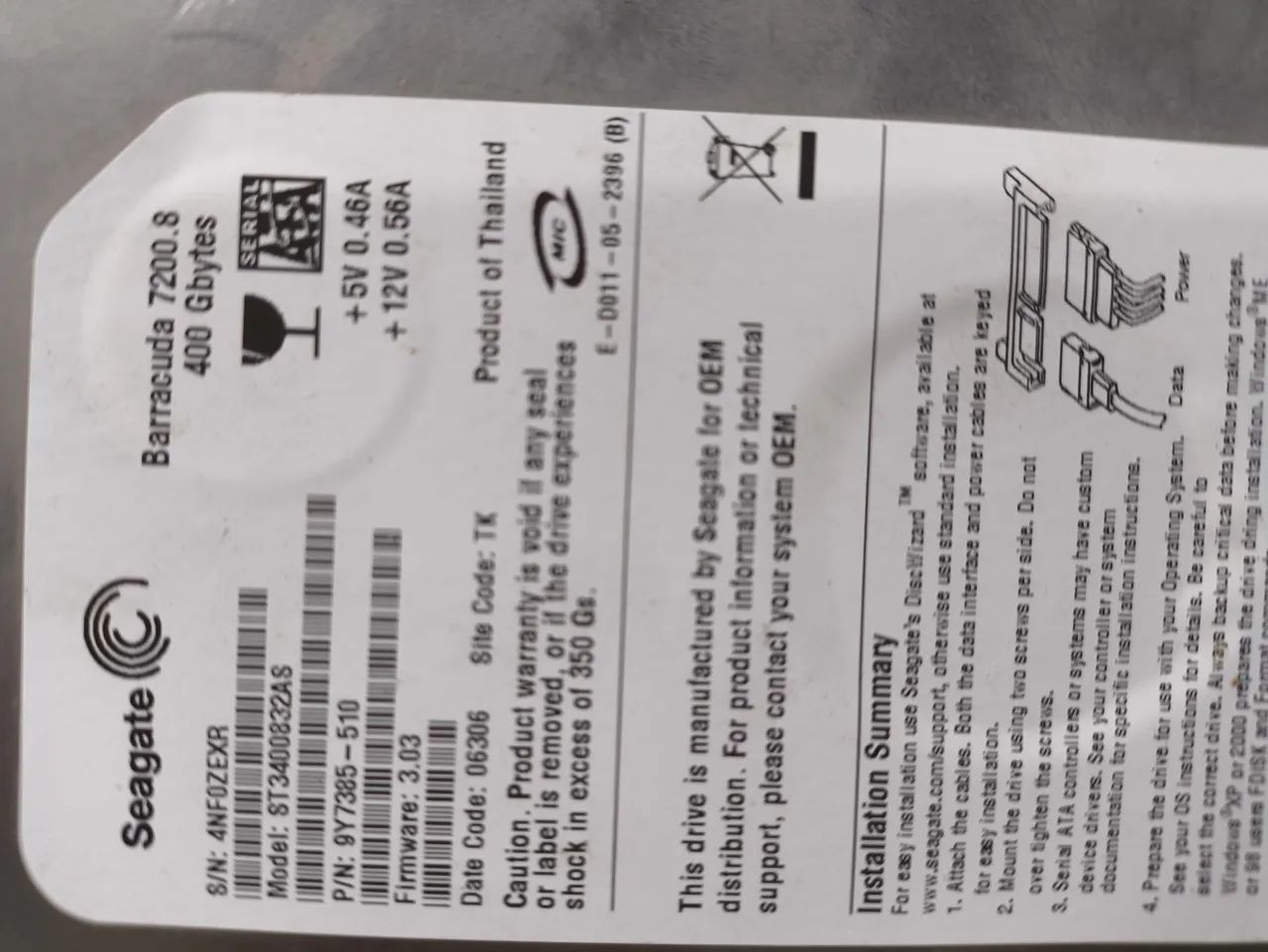 HD de PC64186560435971120