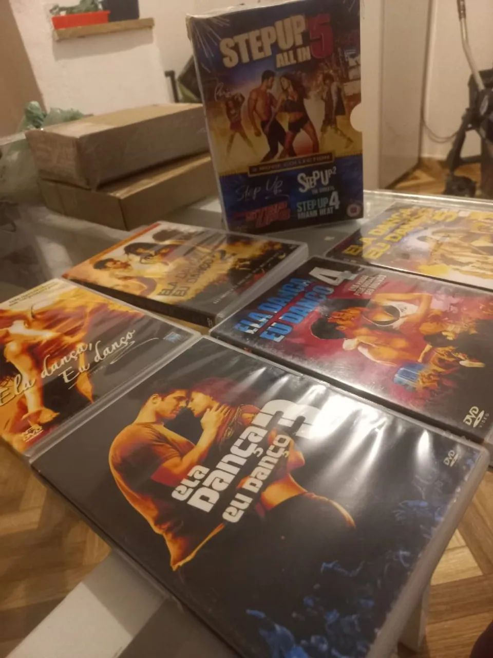 DVDs box 5 filmes - Se Ela Dança eu danço 