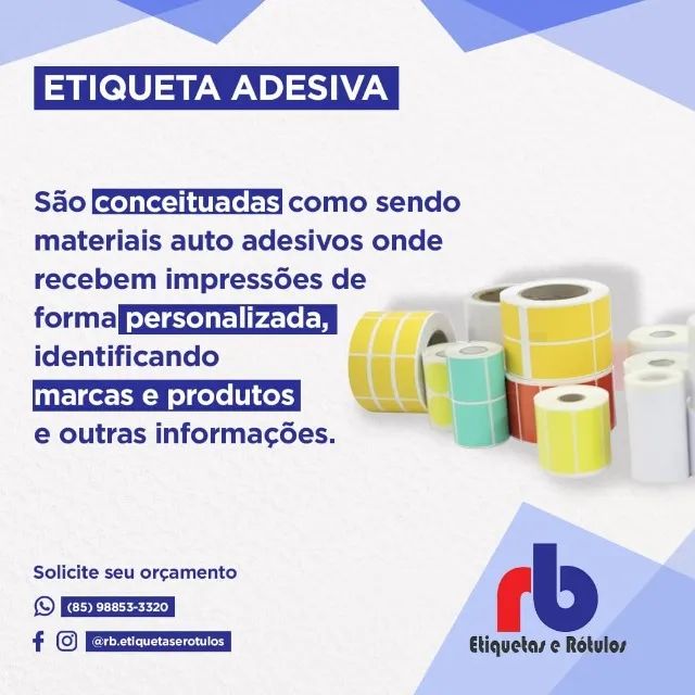 Etiquetas Adesivas - Foto 2
