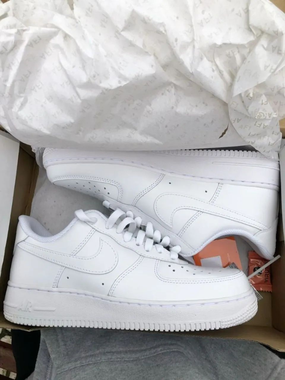 AIr F1 Branco Novo 