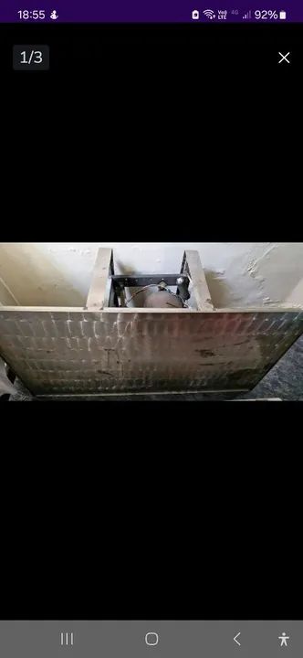 Pista fria Comercial em Aço Inox