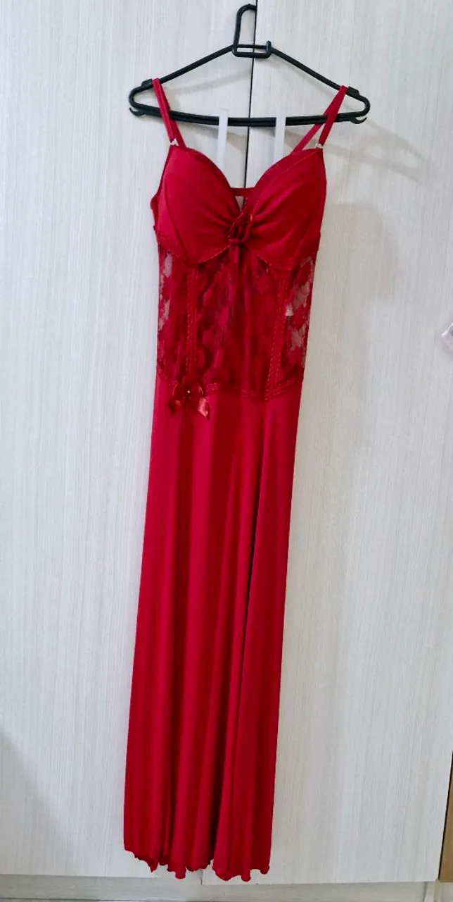 Camisola longa com fenda tam 38