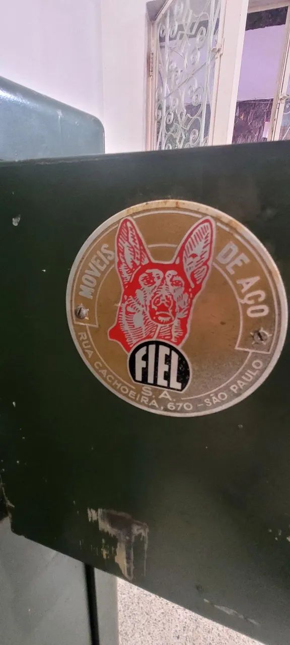 Cofre antigo fiel em excelente funcionamento  - Foto 4