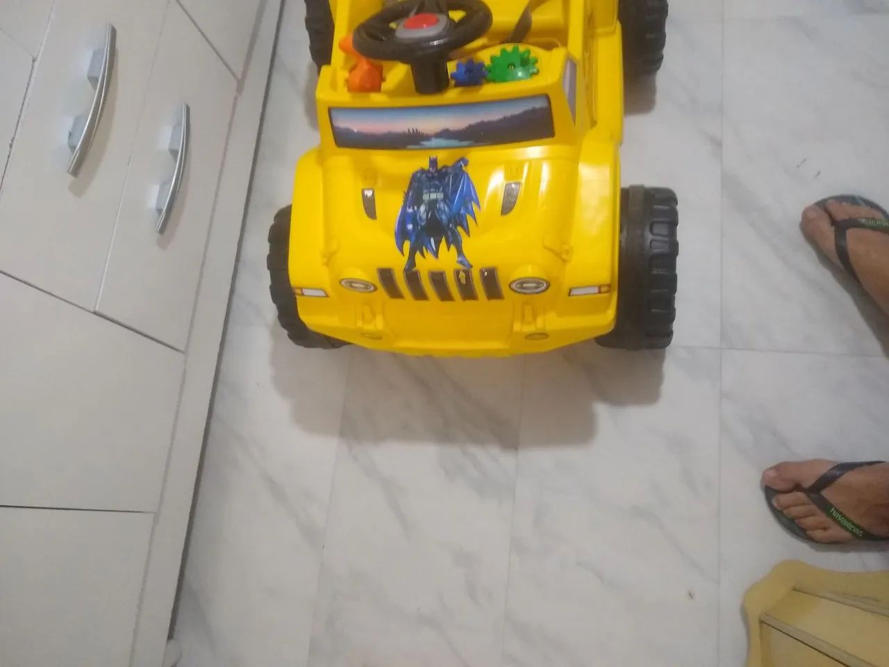 Mini Jeep infantil a Pedal Bandeirante - Foto 6