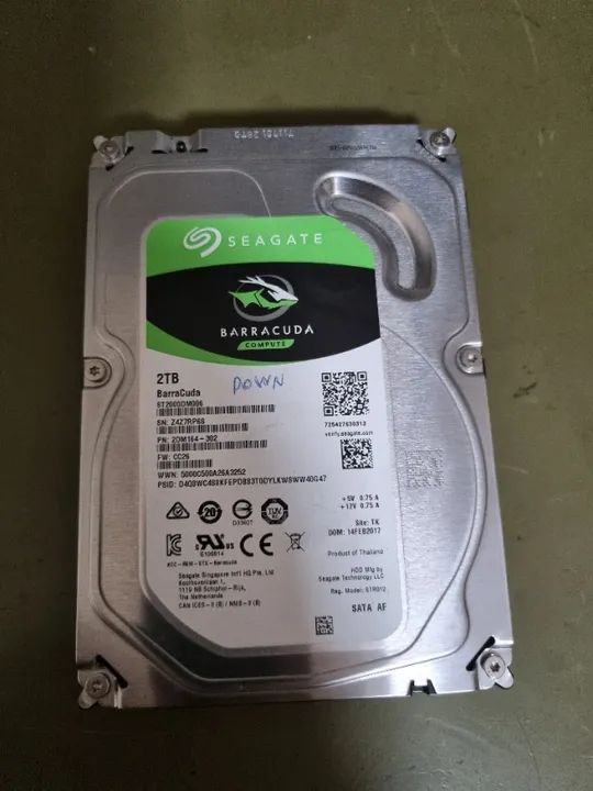 Hd Seagate Barracuda Desktop Hdd St2000dm006 3DM164-302 - Foto 6