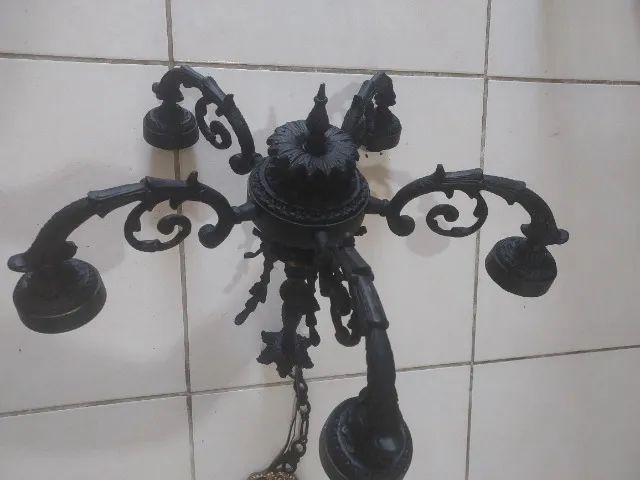 Lustre de Ferro Antigo  - Foto 2