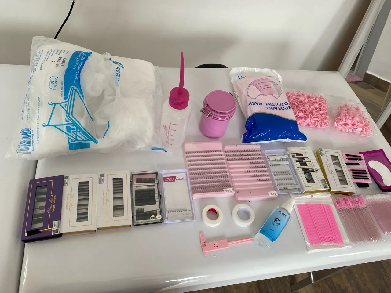 Kit Extensão de Cílios Completo e Profissional
