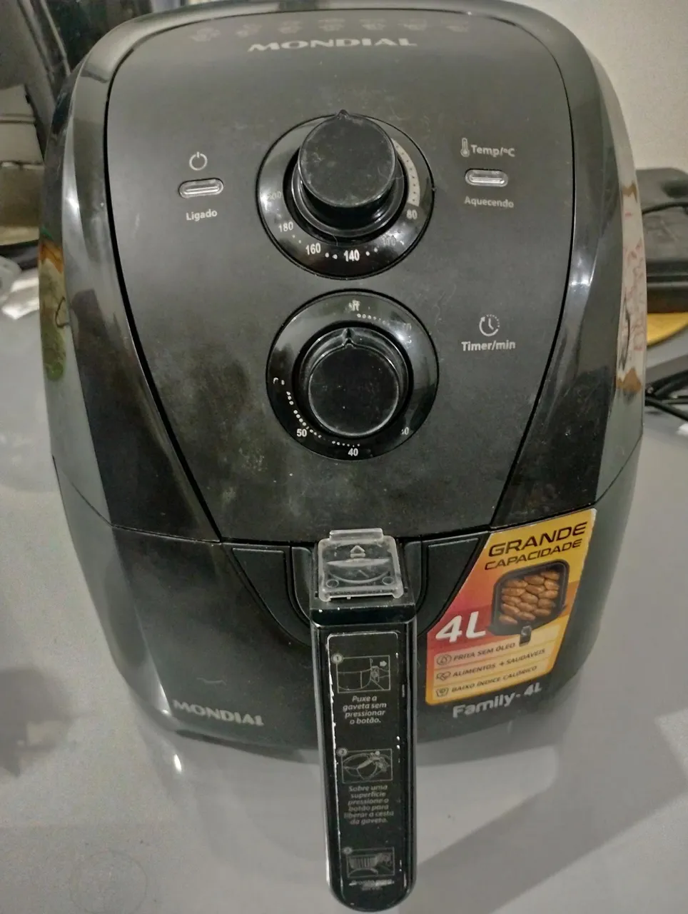 Fritadeira Elétrica Mondial Family 4L