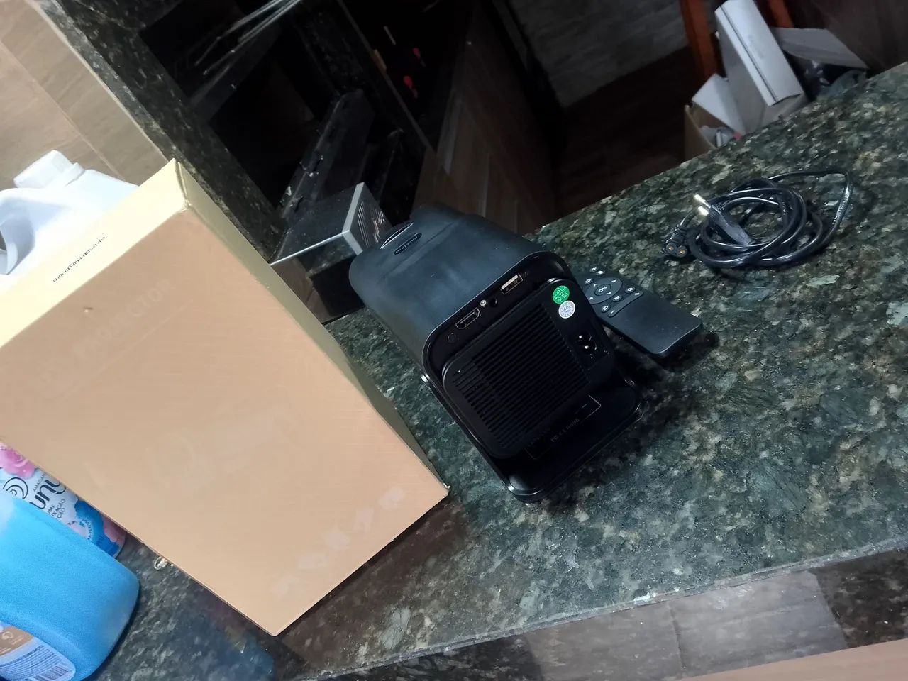 Projetor portátil grande smart  - Foto 2