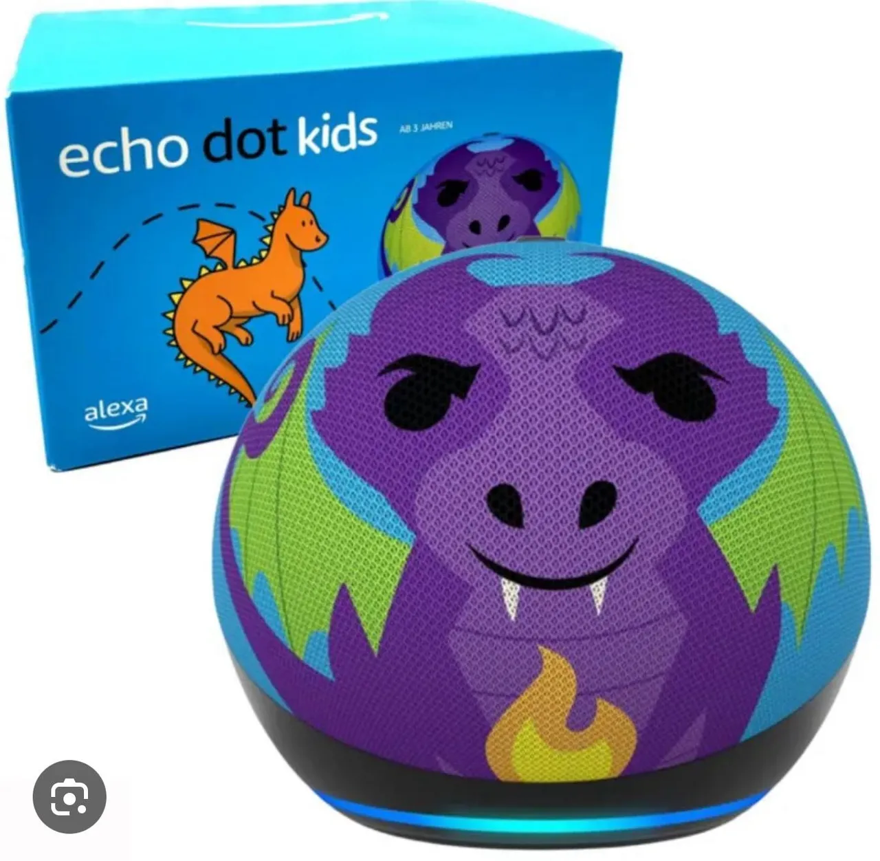 Echo Dot Kids - Dragão - Alexa