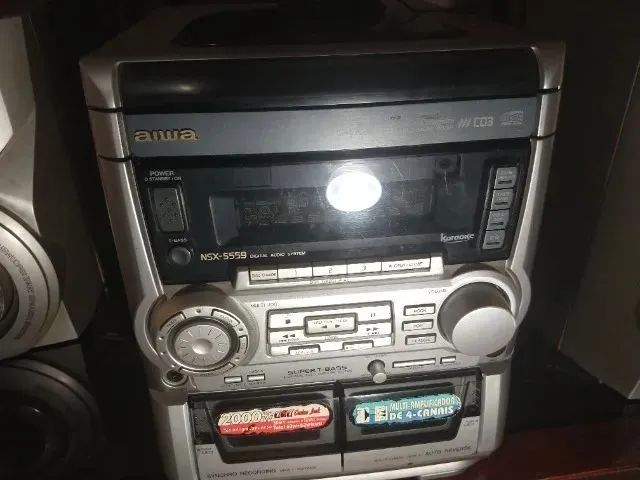 Aparelho de Som Aiwa NSX-5559 - Super Rack