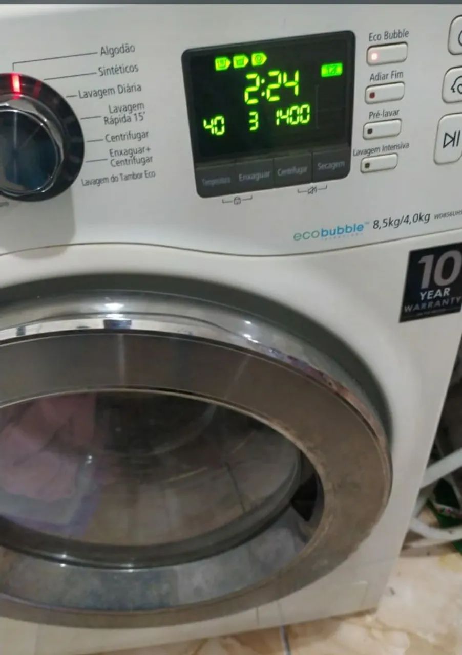 Máquina Samsung - Lava e Seca 8,5Kg, 127V.