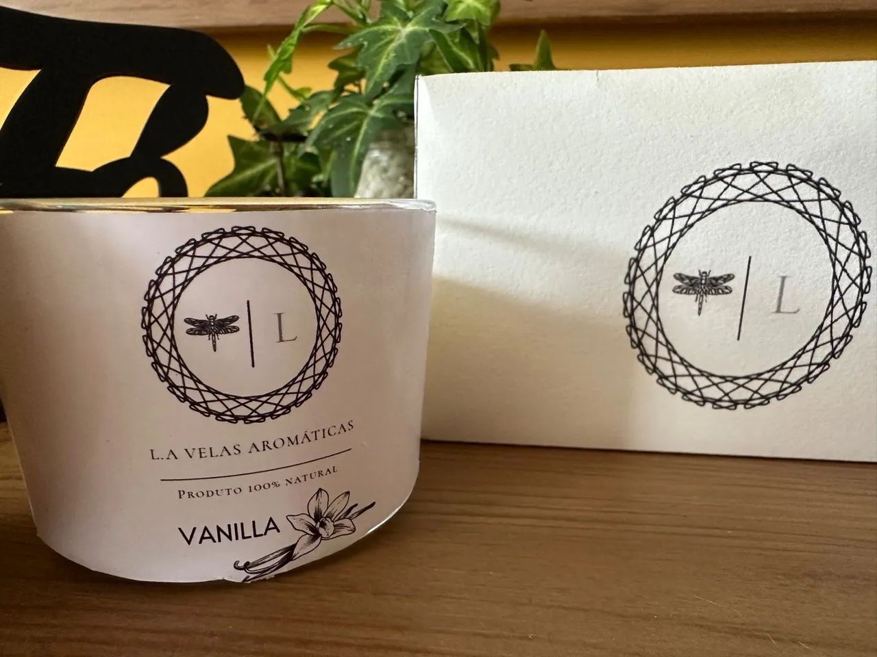 Vela Aromática de  Vanilla - L.A Velas Aromáticas - Foto 3
