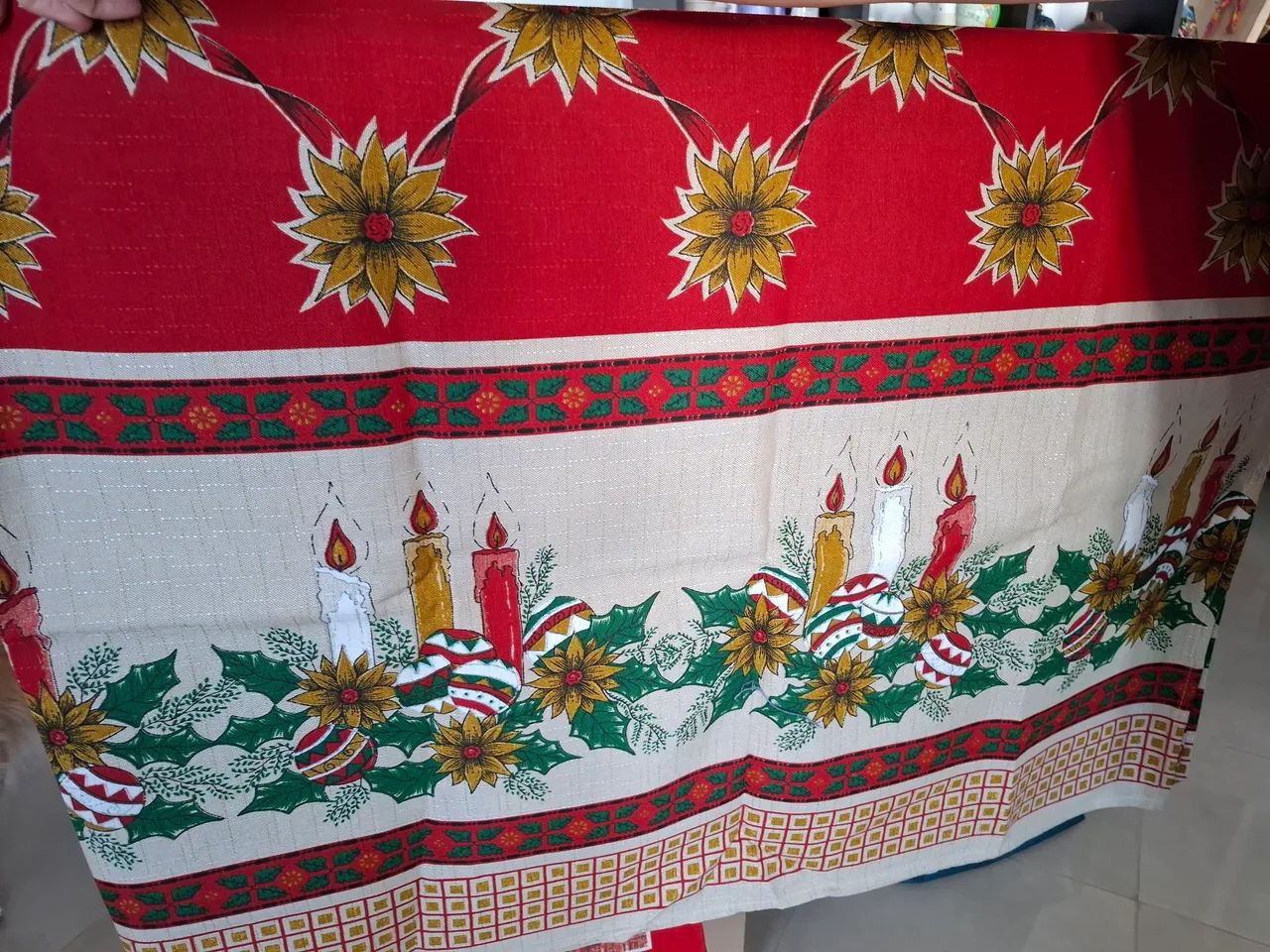 Toalhas de Mesa Natalinas Decorativas - Foto 3
