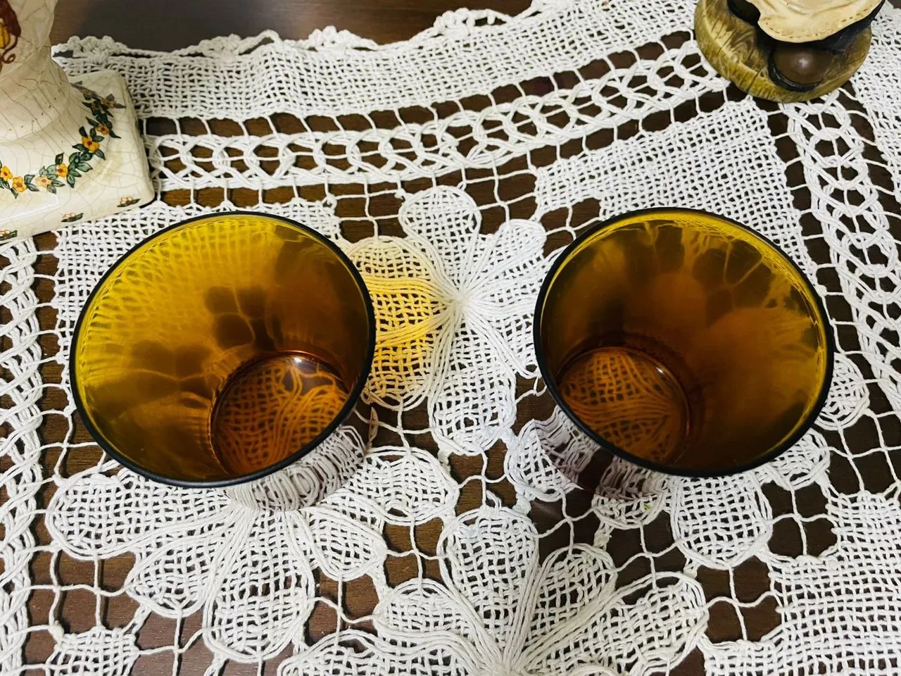 Conjunto de 2 Copos Âmbar para Cozinha - Foto 3