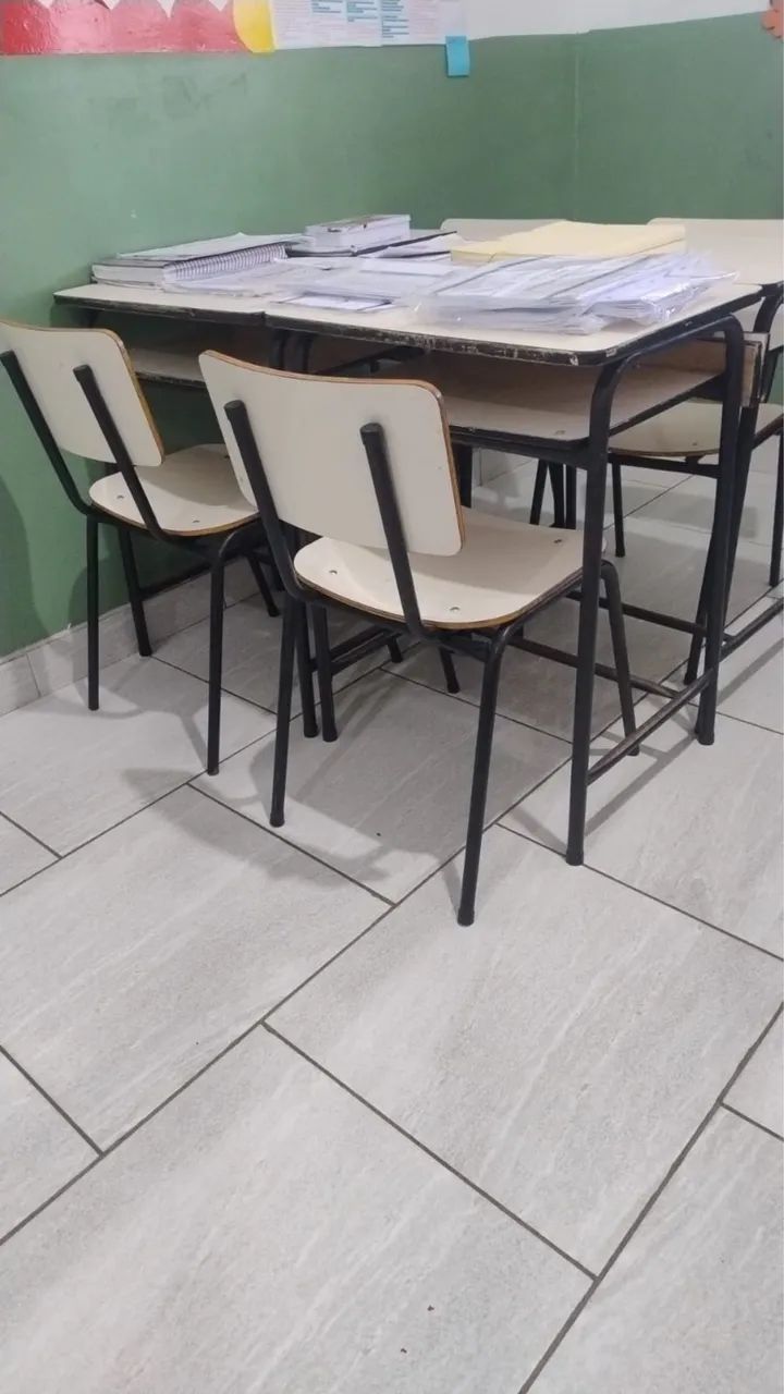 12 jogos mesa e cadeiras 