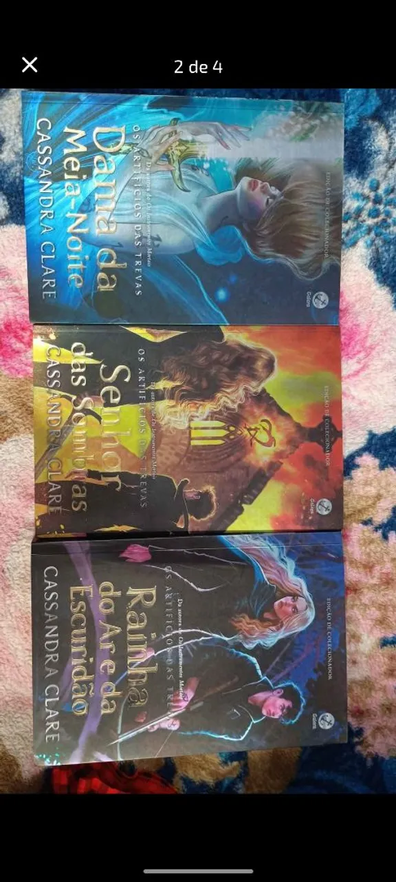Livros da Série Os Instrumentos Mortais - Cassandra Clare