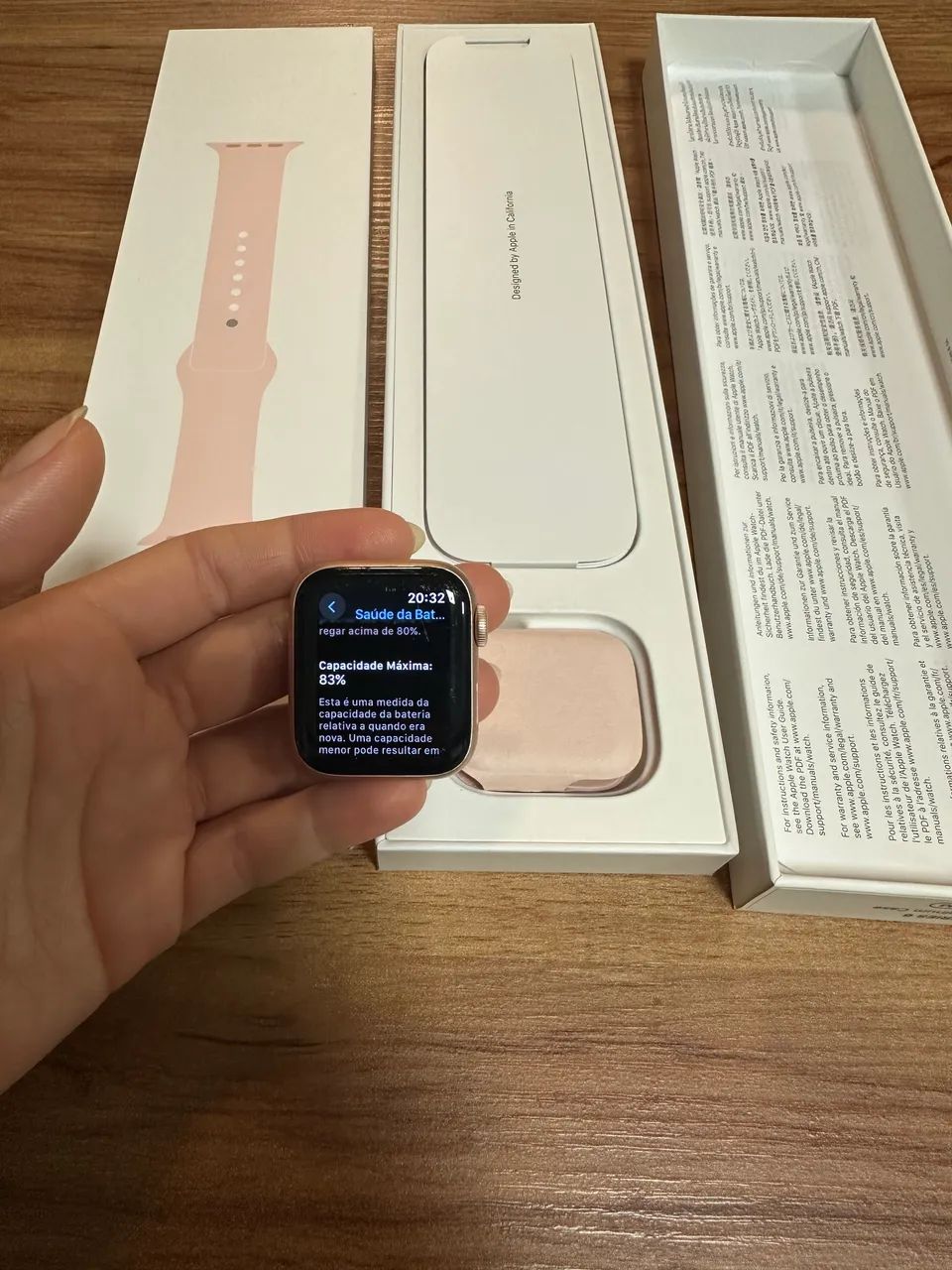 Apple Watch Series Rose 40mm Smartwatches Capim Macio, Natal